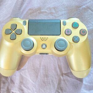 Playstation 4 Controller Remote Rechargeable Gamepad Compatible GOLD